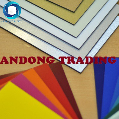 HỎA TỐC- Tấm alu nhôm nhựa màu Vàng tươi, Xanh dương, Màu cà phê, Bạc hà,...