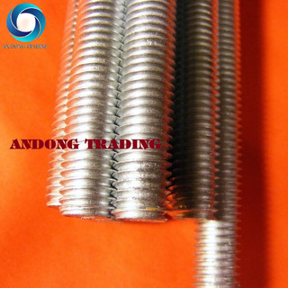 Thanh ren inox m6, ty ren inox/ tiren inox 304 size m6 dài 1m