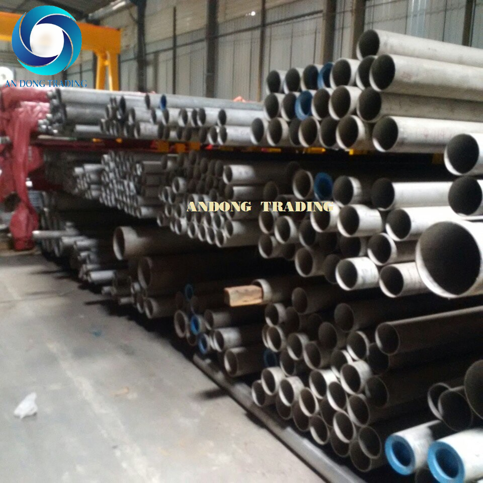 Ống inox đúc fi 42.2 dày 8li, lỗ 26.2,  Hàng 304, loại 1