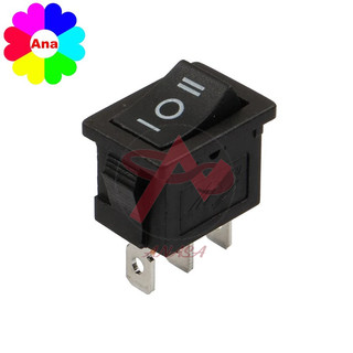 Công Tắc 3 Chân Bập Bênh 3 Chế Độ 6A 250V KCD1-103