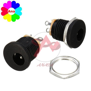 Jack DC 5.5x2.1 có ôc vặn đường kính lỗ bắt 10mm