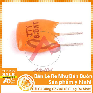 Thạch Anh 3 Chân 8Mhz Chân Cắm