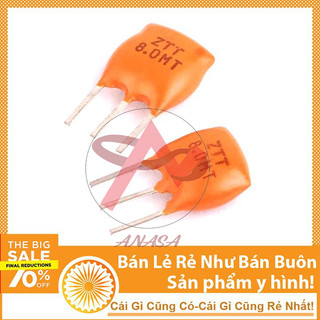 Thạch Anh 3 Chân 8Mhz Chân Cắm