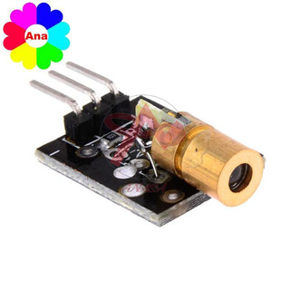 Đầu Phát Tia Laze 5V KY-008 - Module Laser Sáng Đỏ Hội Tụ 5V