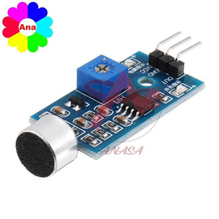 Module cảm biến âm thanh điện áp 3.3-5V sử dụng IC LM393