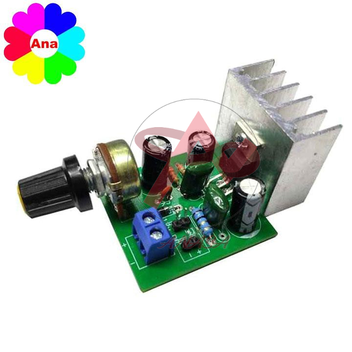 Mạch âm ly TDA2003 công suất 28W dùng điện áp 9-12VDC