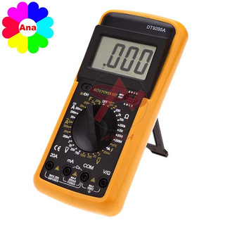 Đồng hồ đa năng DT-9205A có những thang đo cơ bản dùng cho đo lường điện gia dụng