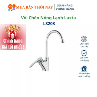 Vòi rửa chén nóng lạnh Luxta L3203, Vòi bếp 2 đường nước, Chính hãng, Bảo hành 05 năm