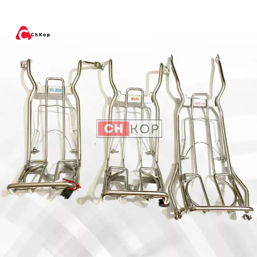 Sale- Baga giữa Inox 10 Ly Lắp Cho Xe Wave A 50cc-100-110-Dream, Jupeter V, Wave nhỏ, Thái Hàng Cam Kết CHắc CHắn