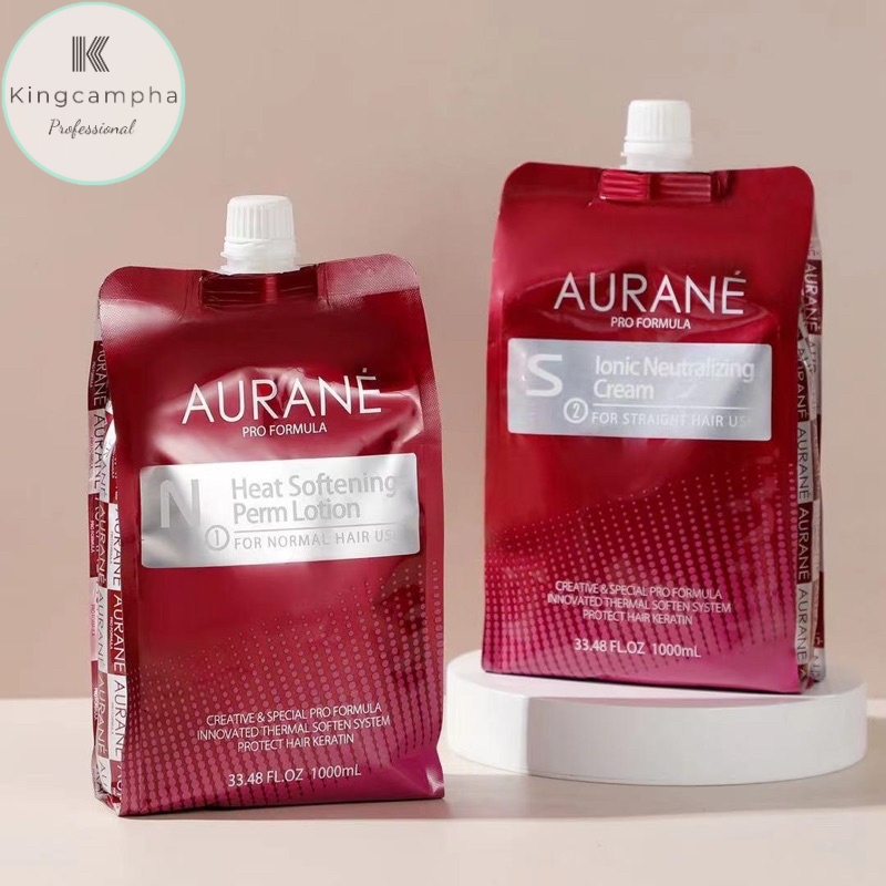 ✔️CẶP UỐN DUỖI TÓC AURANE 1000ml PHÁP