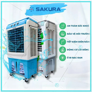 Quạt hơi nước điều hoà không khí mát lạnh mùa hè 40 LÍT SAKURA 2022 - BH 2 NĂM