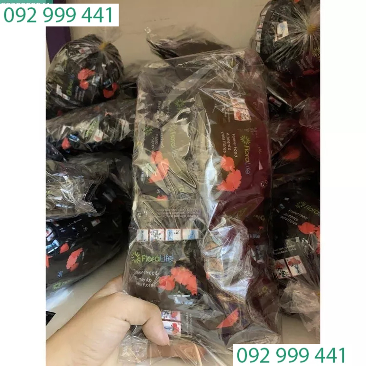 100 gói dưỡng hoa dạng gói