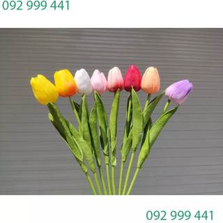 Hoa giả - hoa tuylip cao cấp decor, trang trí giá rẻ