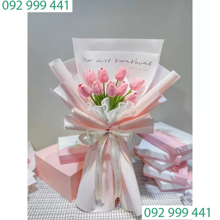 Hoa Giả - Hoa Tuylip Cao cấp Decor, Trang Trí Giá Rẻ