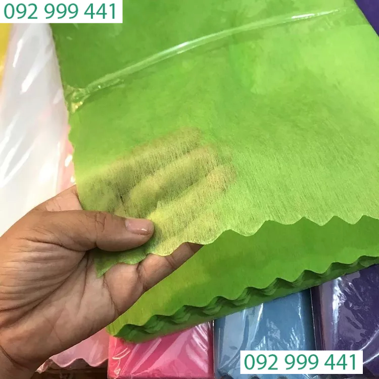 Giấy lụa xấp gói hoa gói quà/ giấy mếch lụa gói hoa