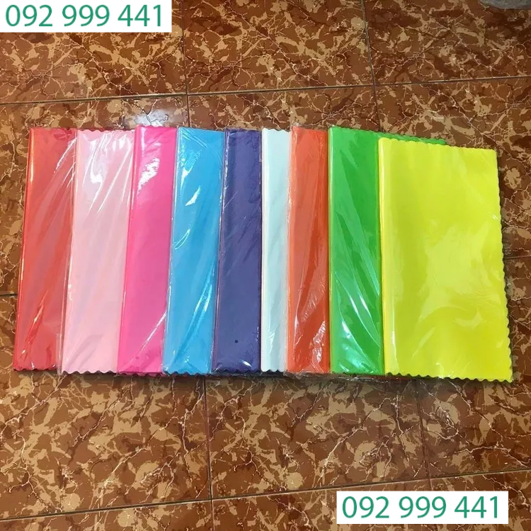 Giấy lụa xấp gói hoa gói quà/ giấy mếch lụa gói hoa