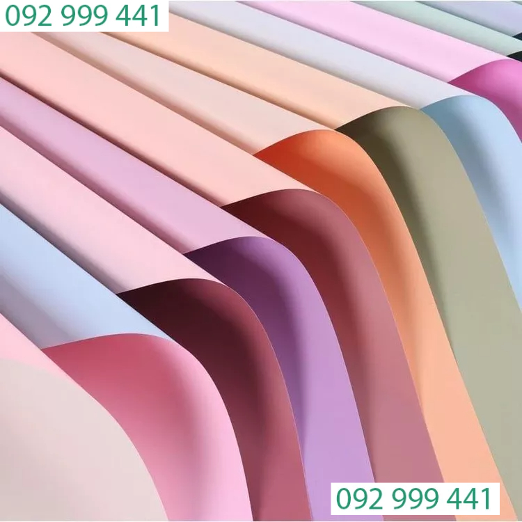 1 xấp Giấy gói hoa tươi hai mặt trơn