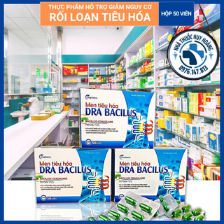 Men tiêu hóa dra bacilus chủng men hiệu quả với người viêm đại tràng mãn tính