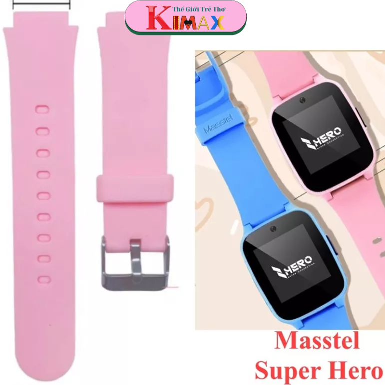 Dây đeo thay thế Đồng hồ Masstel Supper Hero, Quai đeo đồng hồ Masstel Supper Hero, Phụ kiện đồng hồ Masstel