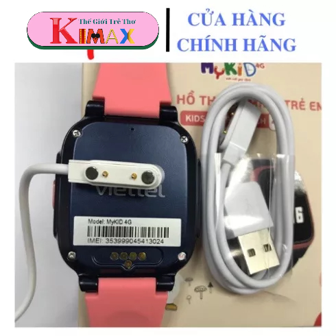 Dây sạc nam châm đồng hồ MyKid 4G Viettel Video Call, Cáp sạc nam châm đồng hồ MyKid 4G Viettel CHÍNH HÃNG