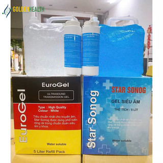 Gel siêu âm Euro trắng / Gel lạnh triệt lông
