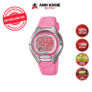Đồng hồ casio nữ dây nhựa lw-200-4bvdf