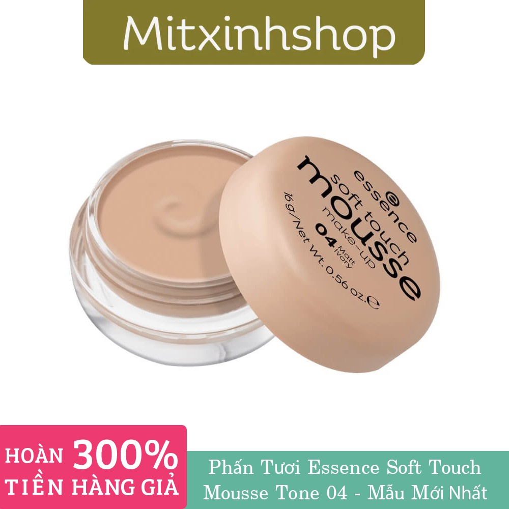 PHẤN TƯƠI ĐỨC Essence Soft Touch Mousse Tông Màu 04