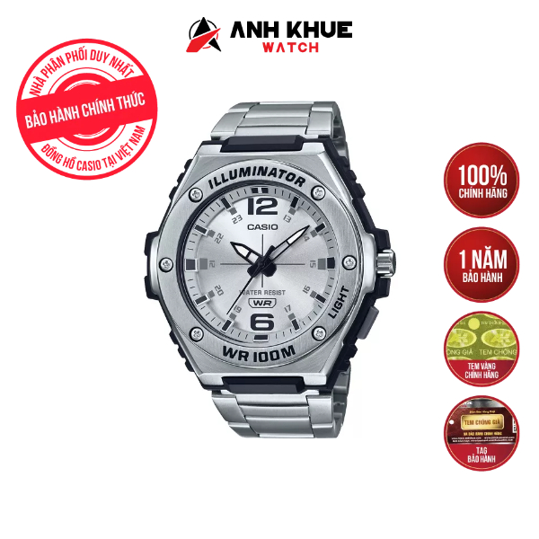 Đồng hồ Casio Nam Dây Kim Loại MWA-100HD-7AVDF