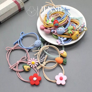 Dây buộc tóc đơn giản hình thú nhiều màu đồ cột tóc mix nhiều màu Jennie Accessories