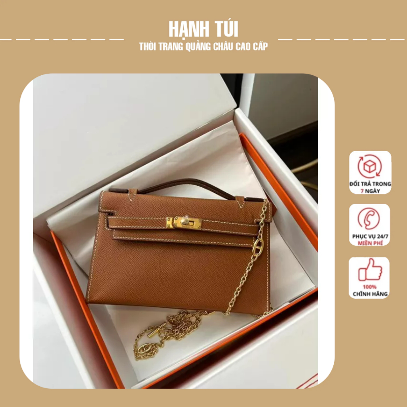 Mẫu Mới Túi HM Kelly Dáng Lùn HT19