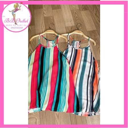 Áo lanh 2 dây xuất mỹ - hàng cắt- mẫu mới