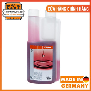Nhớt Bôi Trơn Dùng Cho Máy Cưa Xích STIHL - Bình 250ml - 2 nắp
