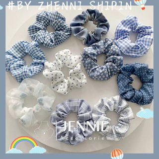 Set 10 dây cột tóc Scrunchies Hàn Quốc nhiều màu Rosa Accessories đồ buộc tóc xinh
