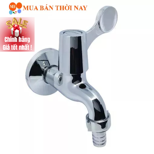 Vòi hồ gắn tường Luxta L4102CM, Vòi Xả Xô nước Lạnh, Vòi rumile gắn ống dây mềm - Hàng chính hãng BH 12 tháng