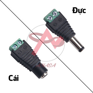 Jack DC Nối Nguồn Đực/Cái