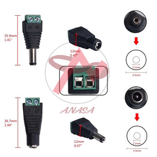 Jack DC Nối Nguồn Đực/Cái