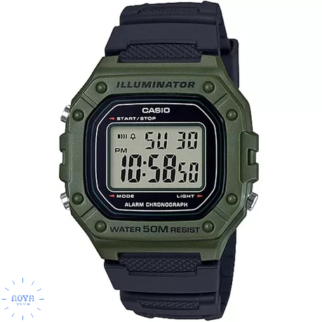 Đồng Hồ Casio Nam W218H - 3A - Đồng Hồ Casio Chính Hãng Mới Fullbox Pin 7 Năm