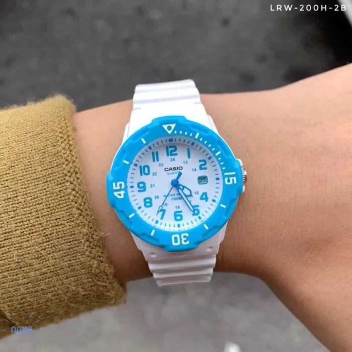 Đồng Hồ Casio Nữ Chính Hãng Casio Dây Nhựa LRW200H - 7 Đáng Yêu.