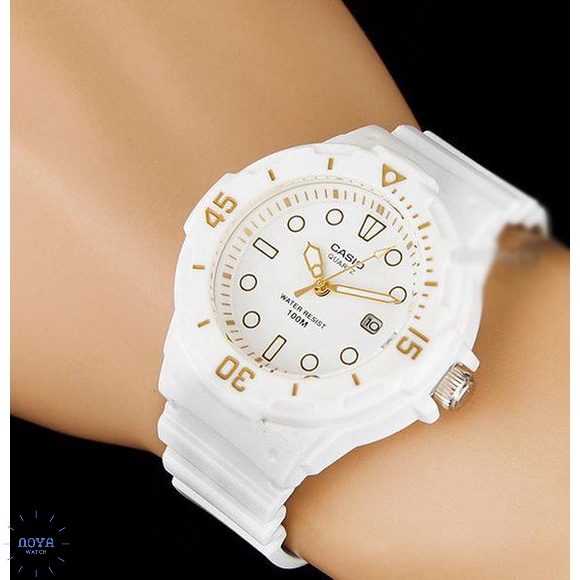 Đồng Hồ Casio Nữ Chính Hãng Casio Dây Nhựa LRW200H - 7 Đáng Yêu.