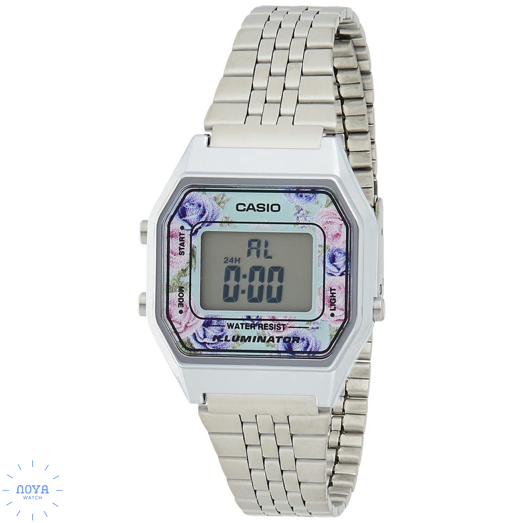 Đồng Hồ Casio Nữ Đồng Hồ Casio Chính Hãng Casio Vintage Huyền Thoại LA680WA Hoa Hồng