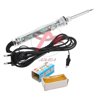 Mỏ Hàn Chì Điều Chỉnh Nhiệt Độ 907 60W Tặng Một Nhựa Thông