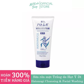 Sữa Rửa Mặt Hatomugi Naturie Hạt Ý Dĩ 130g Nhật Bản