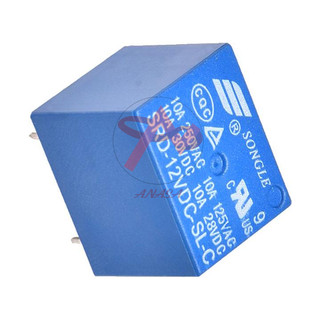 RELAY 12V 10A 5P SRD SONGLE