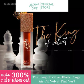 [A33-A37] Son kem lì Black Rouge Air Fit Velvet Tint Ver7 Velvet Crown - Hàng có sẵn