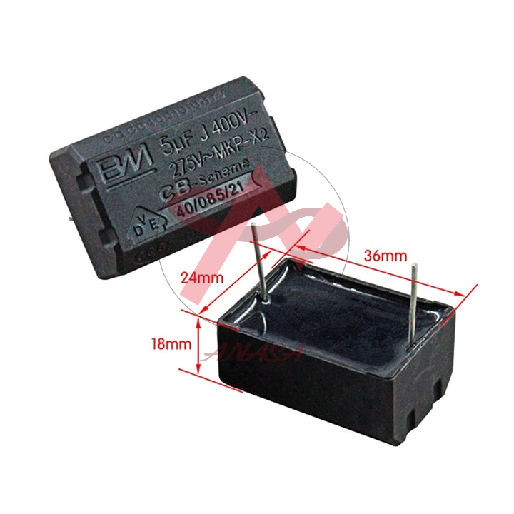 Tụ 5uf - Tụ bếp từ