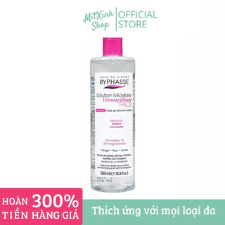 Nước tẩy trang Byphasse Solution Micellaire 500ml - Cam kết hàng chính hãng