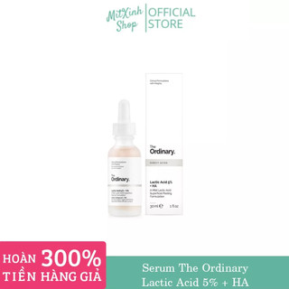 Tinh Chất Tẩy Da Chết Và Làm Sáng Da The Ordinary Lactic Acid 5% + HA 30ml