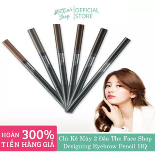[HÀNG AUTH] CHÌ KẺ MÀY THE FACE SHOP - Chì Kẻ Mày 2 Đầu The Face Shop Designing Eyebrow Pencil