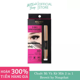 Mascara NongChat Browit Thái Lan dày, dài mi, không lem, không trôi, không vón cục