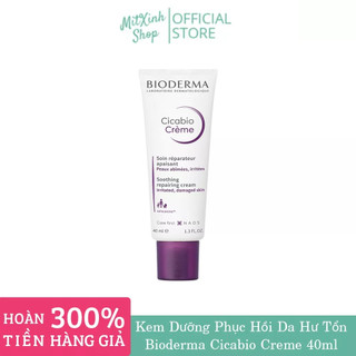 Kem dưỡng phục hồi da Bioderma Cicabio Creme 40ml